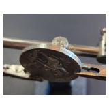 Overland Trail Commemorative Sterling Silver Medal 1.1 Troy Oz