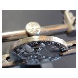 Golden Spike Commemorative Medal Sterling Silver 1.1 Troy Oz