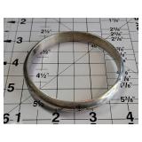 Mexican Sterling Silver Star Pattern Bangle Marked .925 23.1g