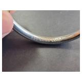 Mexican Sterling Silver TD77 Modernist Bracelet 25.2g