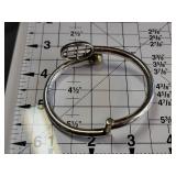 Mexican Sterling Silver TD77 Modernist Bracelet 25.2g