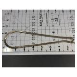 Sterling Silver Herringbone Chain Necklace 18 inch 18.0g