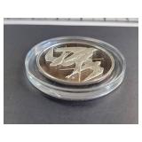 Franklin Mint Roberts Birds Series 1970 Sterling Silver Swallows Collector Coin No.4 67.2g