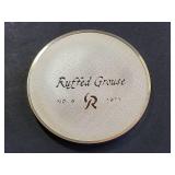Franklin Mint Roberts Birds Series 1971 Ruffed Grouse Sterling Silver Medallion No. 9 67.7g