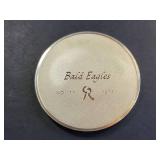 Franklin Mint Roberts Birds Series 1971 Sterling Silver Bald Eagles Medal No. 11 66.0g