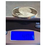 Reagan Presidential Sterling Silver Commemorative Medallion 40.6g