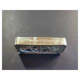 1990 Christmas Franklin Mint Sterling Silver Bar 1000 Grains
