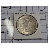 1921 Morgan Silver Dollar Coin Circulated