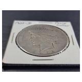 1922-D Peace Dollar Silver Coin Circulated