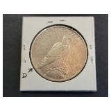 1926-D Peace Silver Dollar Coin Circulated