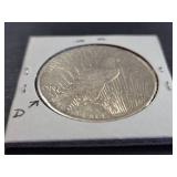 1926-D Peace Silver Dollar Coin Circulated