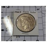 1926-D Peace Silver Dollar Coin Circulated