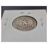 Set of 3 1940 Washington Silver Quarters (1940-S,1940-D,1940)