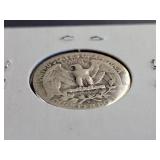 Set of 3 1940 Washington Silver Quarters (1940-S,1940-D,1940)