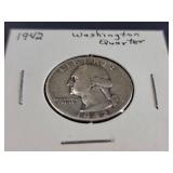 1942 Washington Quarter Collection (1942-S,1942-D,1942)