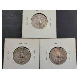 1943 Washington Quarter Collection (1943-S,1943-D,1943)