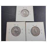 1944 Washington Quarter Collection (1944-S,1944-D,1944)