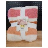 Teen Striped Throw Blanket - Makers Collective - Retail: $20