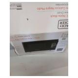 BLACK+DECKER 1.1 cu ft 1000W Microwave Oven - Stainless Steel Black: Countertop, Child Lock, 6 One-Touch Settings - Retail: $163