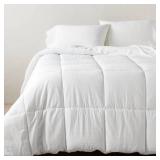 Full/Queen All Seasons Cool Plush Down Alternative Comforter - Casalunaâ¢: Hypoallergenic, Moisture-Wicking, 300 Thread Count - Retail: $129