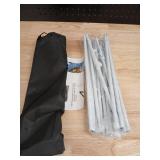 Easel Stand for Sign, Aredy 63\" Portable Painting Easel, Lightweight Metal Easels for Painting. White not Black as shown in stock photo  - Retail: $15