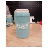 Mason Jar Inspired Ceramic Measuring Cups Set - Retail: $30