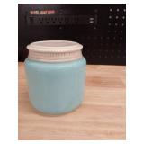 Mason Jar Scrubby Holder - Blue - Retail: $12