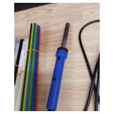 130W Plastic Welder Kit Deluxe,3-in-1 Plastic Welder Soldering Iron Kit,Professional Surface Repair Tool for Car Bumper with 5 Welding Tips,for Car Bumper Dashboard Kayak Repairs  - Retail: $23