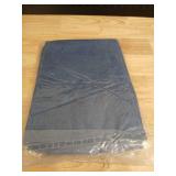 Rectangle Linen Table Cloth, Waterproof, Navy 52 x 70 - Retail: $15