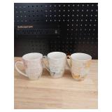 Inspirational Butterfly Scripture Mugs Set - Retail: $35