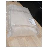 Berkshire Sheet Set with Extra Pillowcases. Ivory Full - Retail: $79