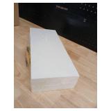 Set of 3 White 15 1/2 x 6 3/4 inch Floating Shelves  - Retail: $35
