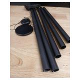 Black Metal Wind Chimes - Retail: $25