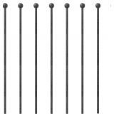 APPEARS NEW - Dog Playpen Stakes - Dog Pens Accessories, for Indoor Outdoor RV Puppy Large Medium Puppy Dog Playpen (set if 8, 28 Inch)