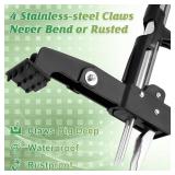 FACTORY SEALED - Gbekery 4-Claw Weed Puller Tool Stand Up Heavy Duty, 40