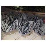 MASTERCANOPY Durable Pop-up Canopy Tent with Roller Bag (12x12, Black) - handkerchief on cover not functional - Canopy in great shape  - Retail: $199
