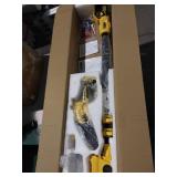 APPEARS NEW - 2-in-1 Cordless 8 Pole Saw & Mini Chainsaw Compatible with DeWALT 20V MAX Battery, Brushless 8 Inch & 6 Inch Telescoping Pole Chainsaw Combo Kit 15 Ft Max Reach for Tree Branches Pruning