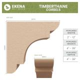 9W x 9"D x 9"H Wide Legacy Crown Molding, Painted Tan - Foam core