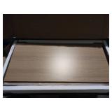 APPEARS NEW - Contemporary/Modern Yellow Sideboard - 32 x 32 x 14 inch