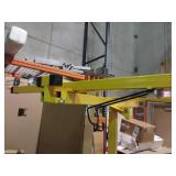 Drywall Lift, Drywall Jack Lift Sheetrock Lift for Ceiling 360° Adjustable, Drywall Panel Hoist 150 lbs Heavy Duty Drywall Lifter, Foldable Sheetrock Lift for Home Improvement (Yellow)  - Retail: $16