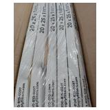 FACTORY SEALED - Simply 20x25x1 Air Filter, Merv 8, MPR 600, 6 Pack, For Home AC Furnace & HVAC (Actual Size: 19.75x24.75"x0.75") DUST, Pet, & Allergy Control