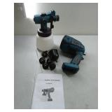 FACTORY SEALED - Adostob Cordless Paint Sprayer - (Tool Only), Electric Spray Paint Gun with 3 Spray Patterns & 5 Nozzles, 1200ml Tank, Easy for Fence, Furniture, Cabinets, Doors