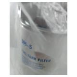 APPEARS NEW - Fuel Tank Filter Kit with 3/4 NPT Top Cap Compatible with Fuel Pumps Transfer Tanks, 10 Micron Diesel Filter
