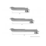 Whirlpool 4396014 Genuine OEM Telescoping Vent Kit For Dryers Telescoping Vent Kit 29 To 50 Inches Aluminium