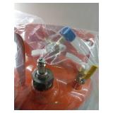 APPEARS NEW -  Refrigerant Recovery Reclaim 30lb Cylinder Tank with Floating Switch