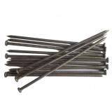 WOCHOLL Landscape Stakes Metal Landscape Edging Anchoring Spikes, 10-Inch Length 50 Count, for Artificial Turf Stakes, Paver Edging, Weed Barrier, Timber, Carpentry, Tent and More