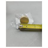 FACTORY SEALED - 9BUILD 20 Pack 1.2 Inch Brushed Gold Cabinet Knobs - Knurled Kitchen & Dresser Knobs for Cabinets and Drawers (20 Knobs & Hardware Included)