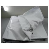 Vinyl Rain Gutters | for West Coast Style Party and Canopy Tents | 30-Foot | Heavy Duty Vinyl | Tent Not Included