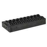 Buyers Products Plain Construction Work Truck Trailer Utility Vehicle Steel Step 12 Gage, 4.75Inx12In, 3013531, Black