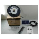 AEQ Solar Shed Light Outdoor Indoor 3000LM Solar Lights Daytime Available with Remote Control, Double Motion Sensor & 5 Lighting Modes, Solar Indoor Lights for Gazebo, Shed, Garage, Barn